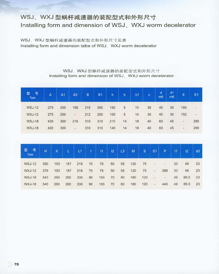 圓柱蝸杆減速機