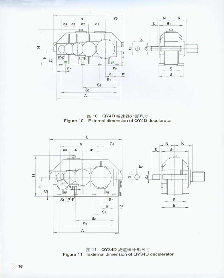 QY型起重機用(yòng)硬齒面減速器